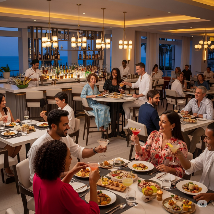 Culinary Delights Await: A Gastronomic Journey at Palm Island Hotel & Resort