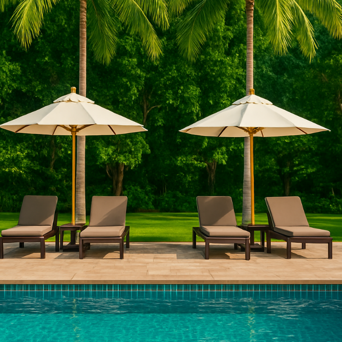 A Crystal-Clear Oasis: Refresh and Rejuvenate at Palm Island Resort's Swimming Pool